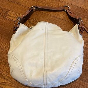 White Coach shoulder bag
